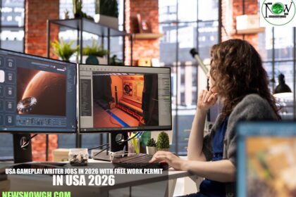 USA Gameplay Writer Jobs in 2026 with Free Work Permit