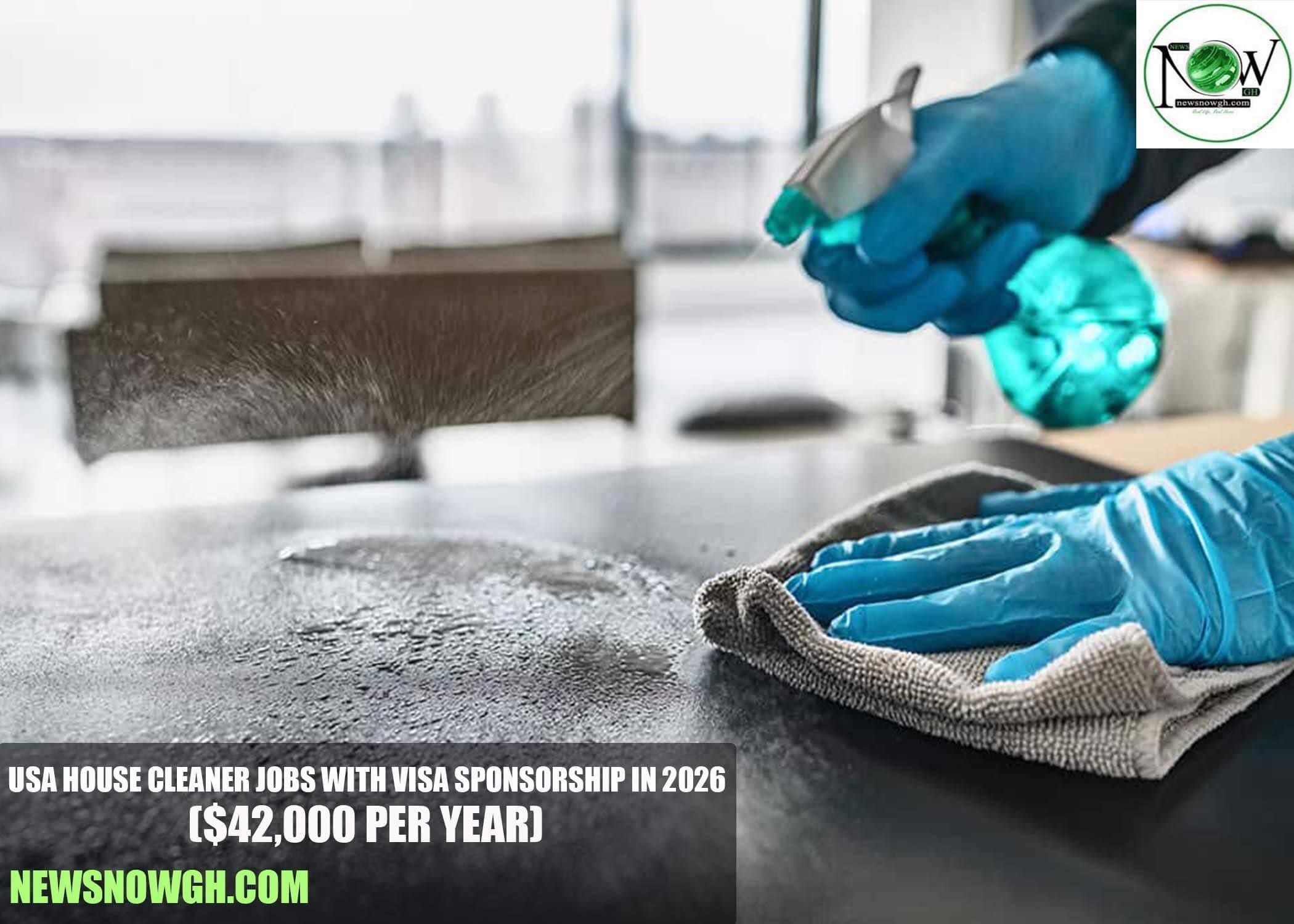 USA House Cleaner Jobs with Visa Sponsorship