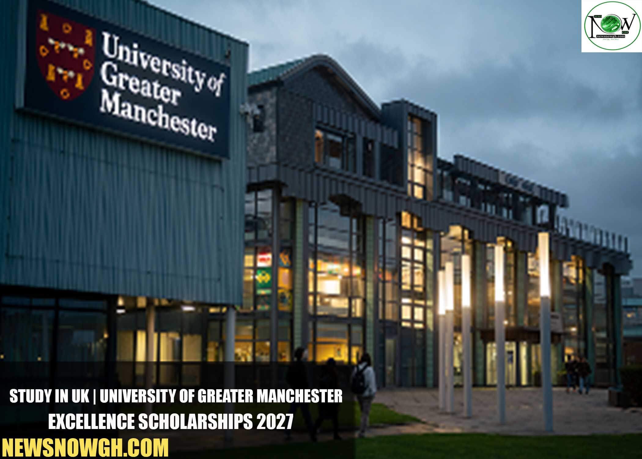 University of Greater Manchester Excellence Scholarships