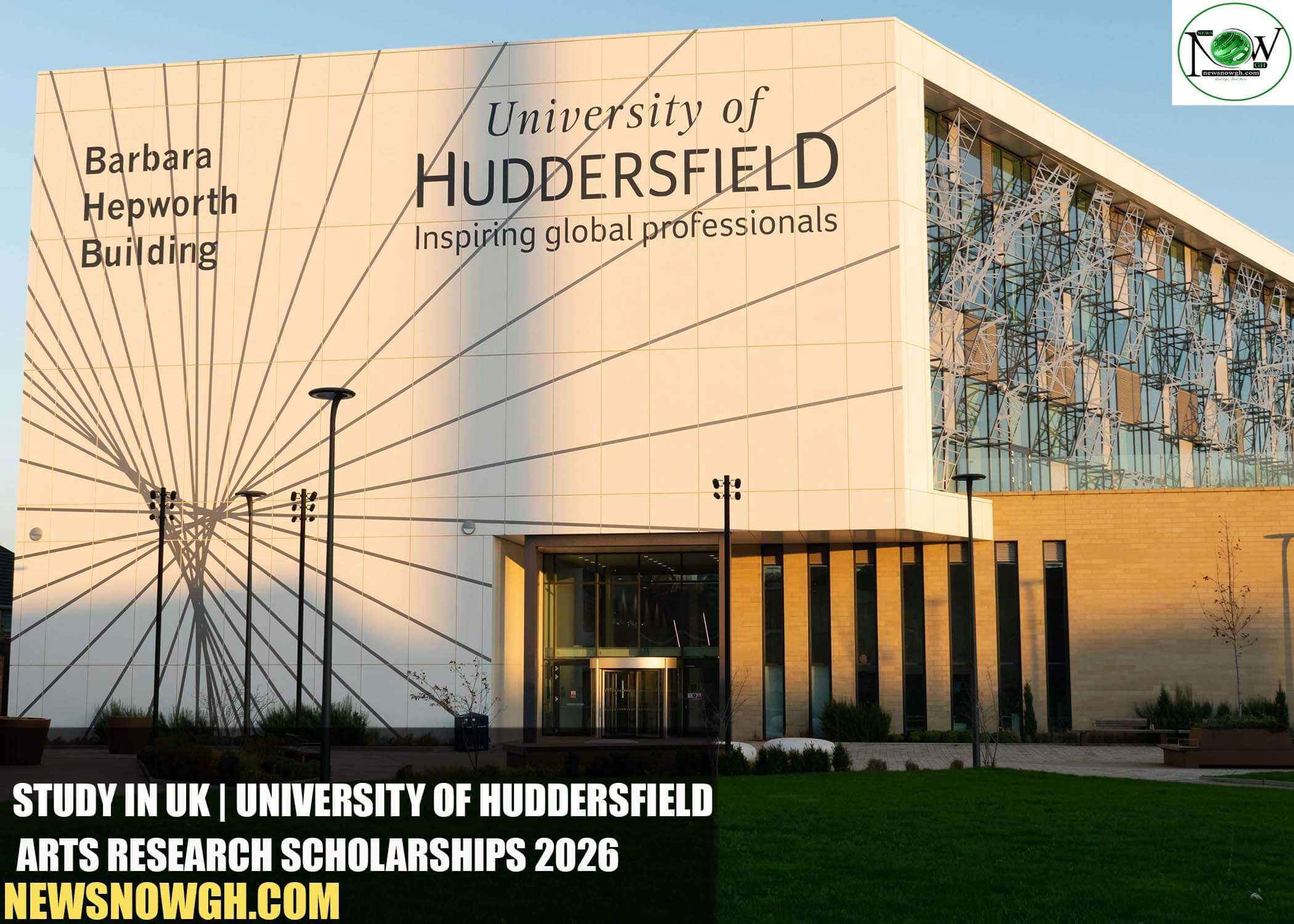 University of Huddersfield Arts Research Scholarships