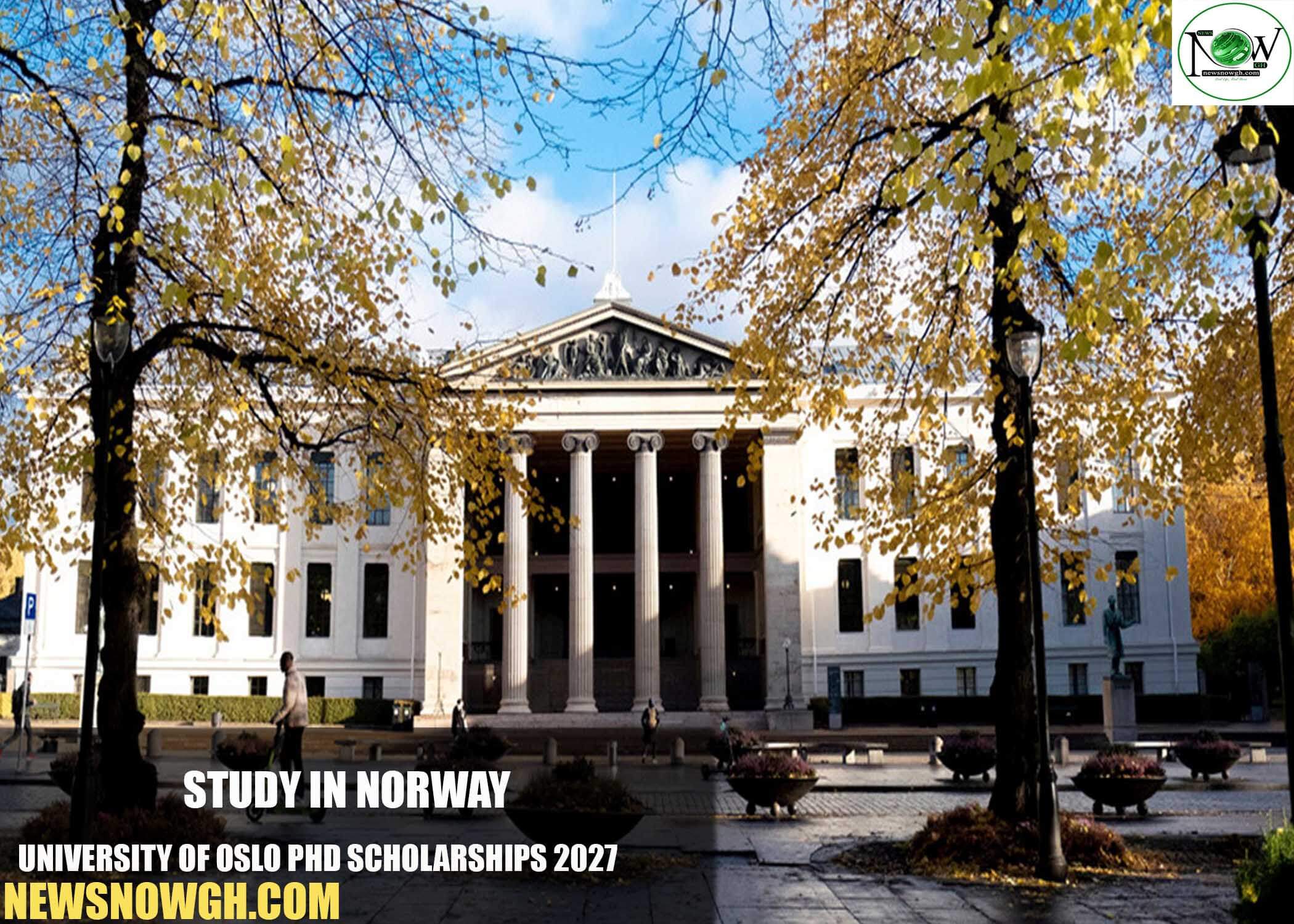 University of Oslo PhD Scholarships