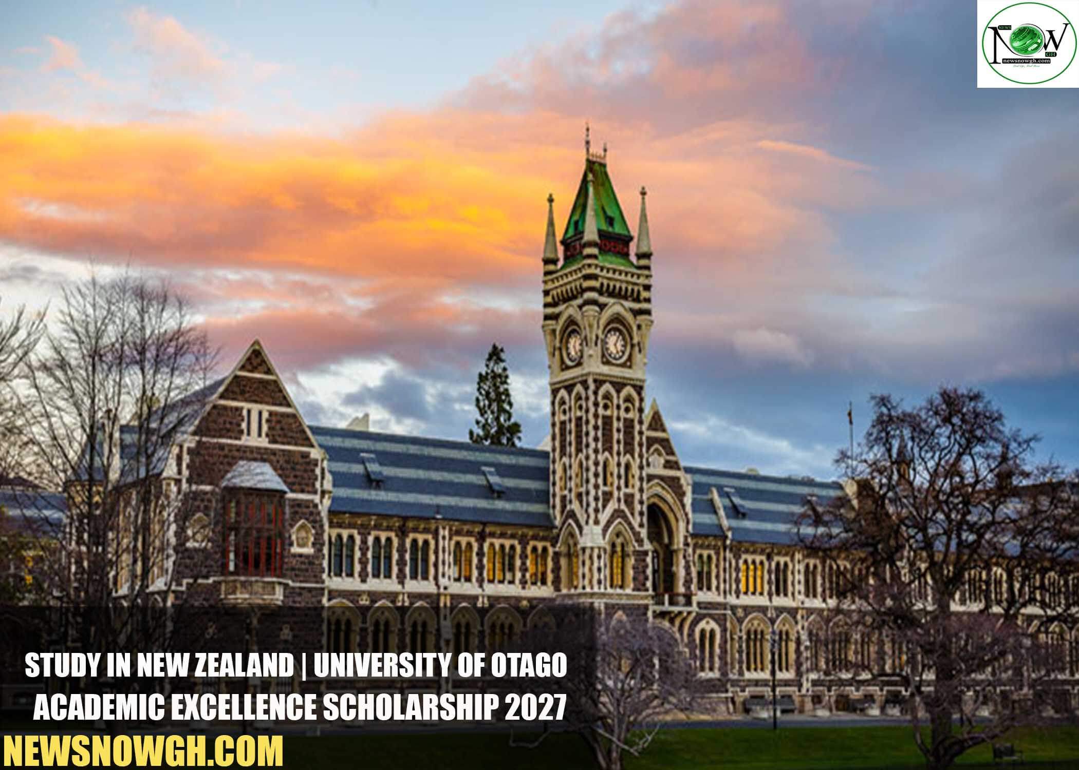 University of Otago Academic Excellence Scholarship