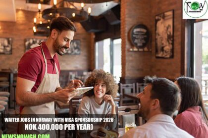Waiter Jobs in Norway with Visa Sponsorship 2026