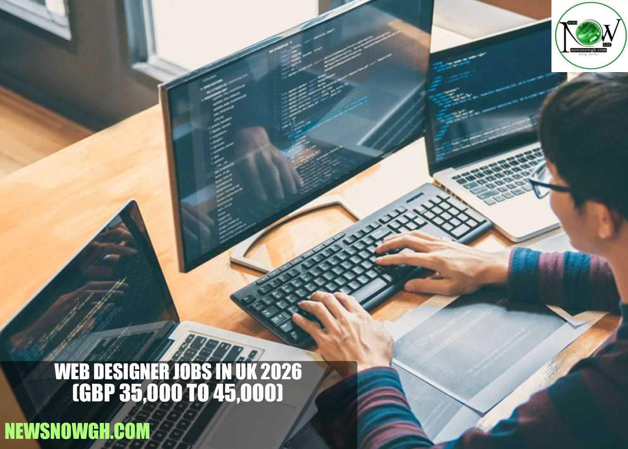 Web Designer Jobs in UK 2026