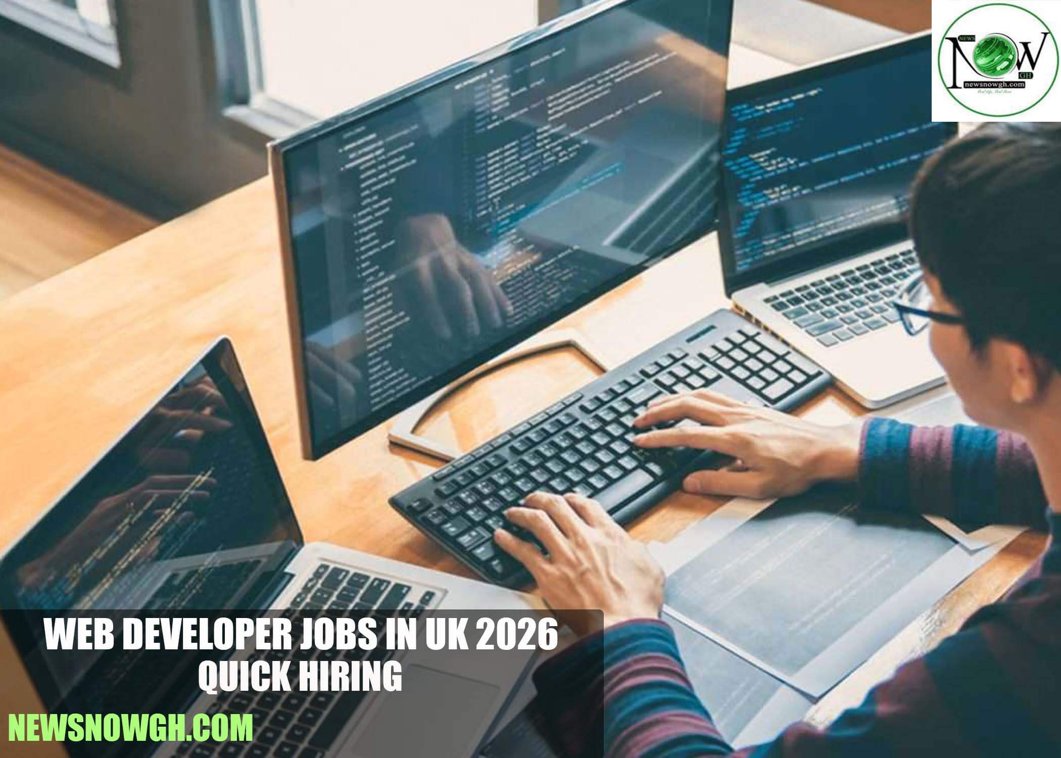 Web Developer Jobs in UK 2026