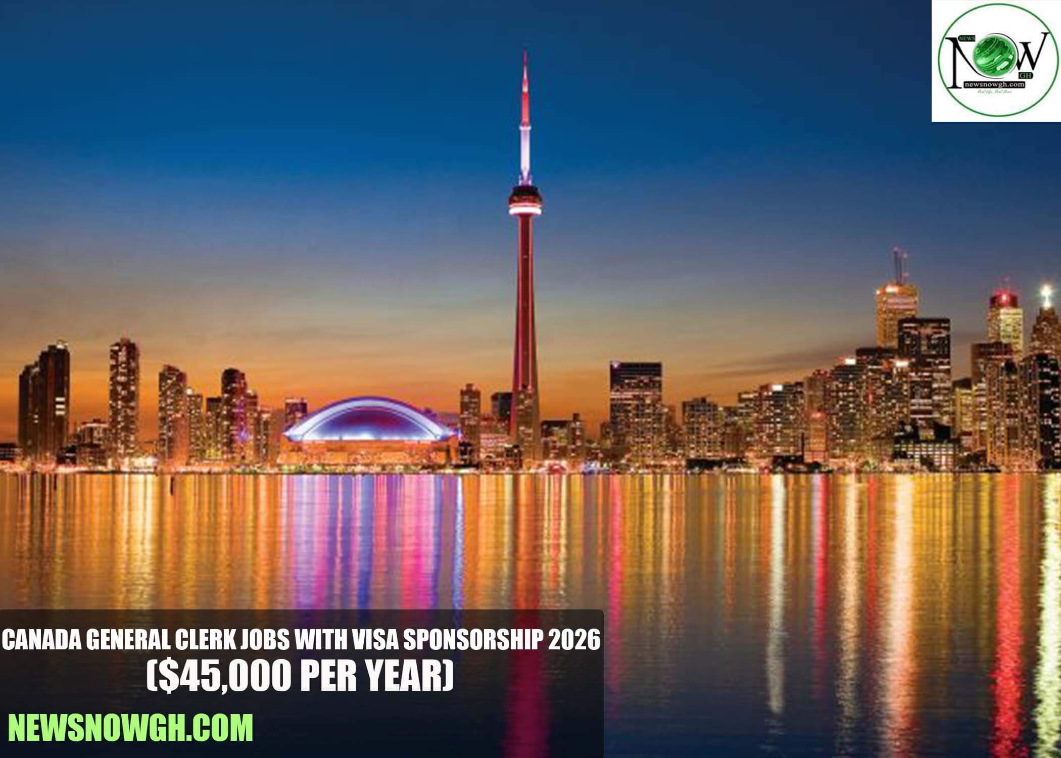 Canada General Clerk Jobs with Visa Sponsorship 2026