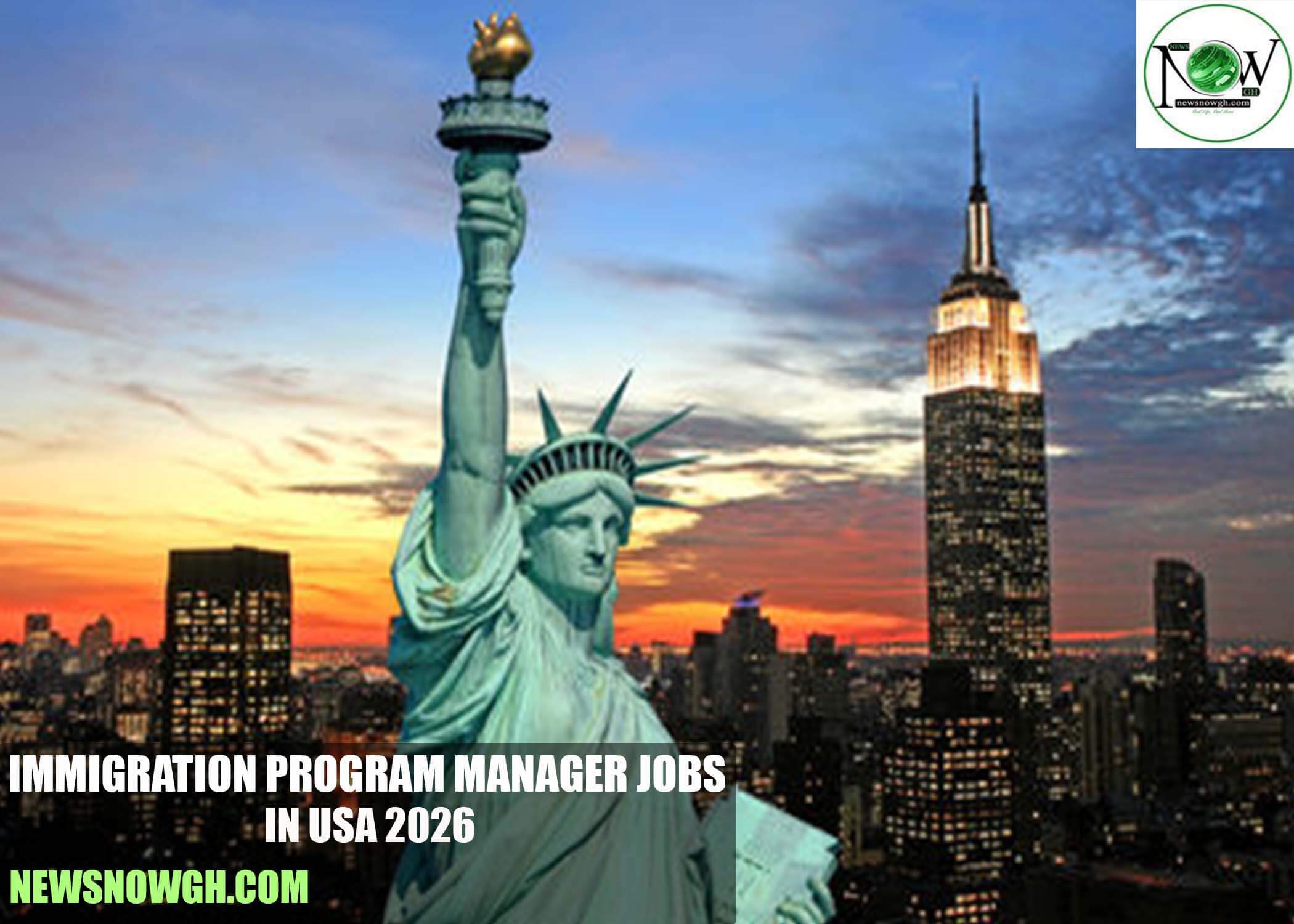 Immigration Program Manager Jobs in USA 2026