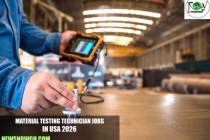 Material Testing Technician Jobs in USA 2026