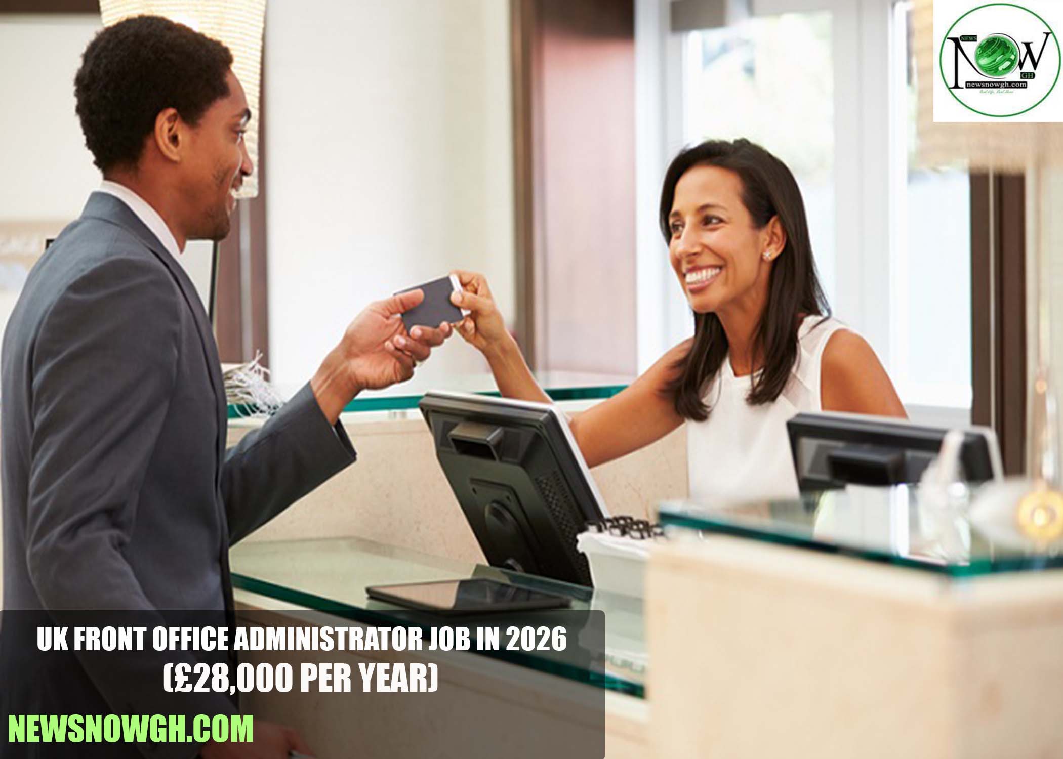 UK Front Office Administrator Job in 2026