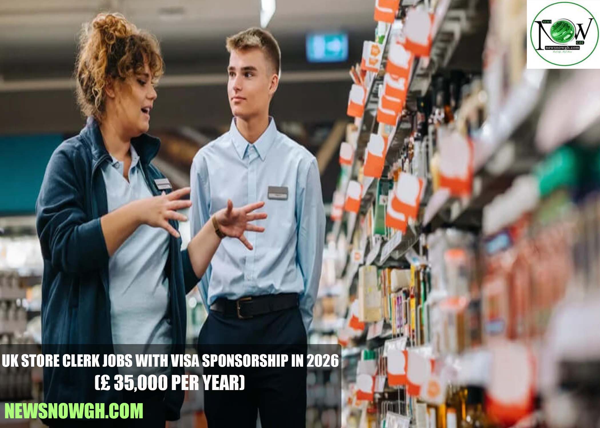 UK Store Clerk Jobs with Visa Sponsorship in 2026