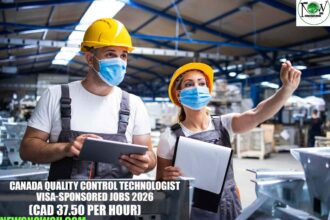 Canada Quality Control Technologist Visa-Sponsored Jobs