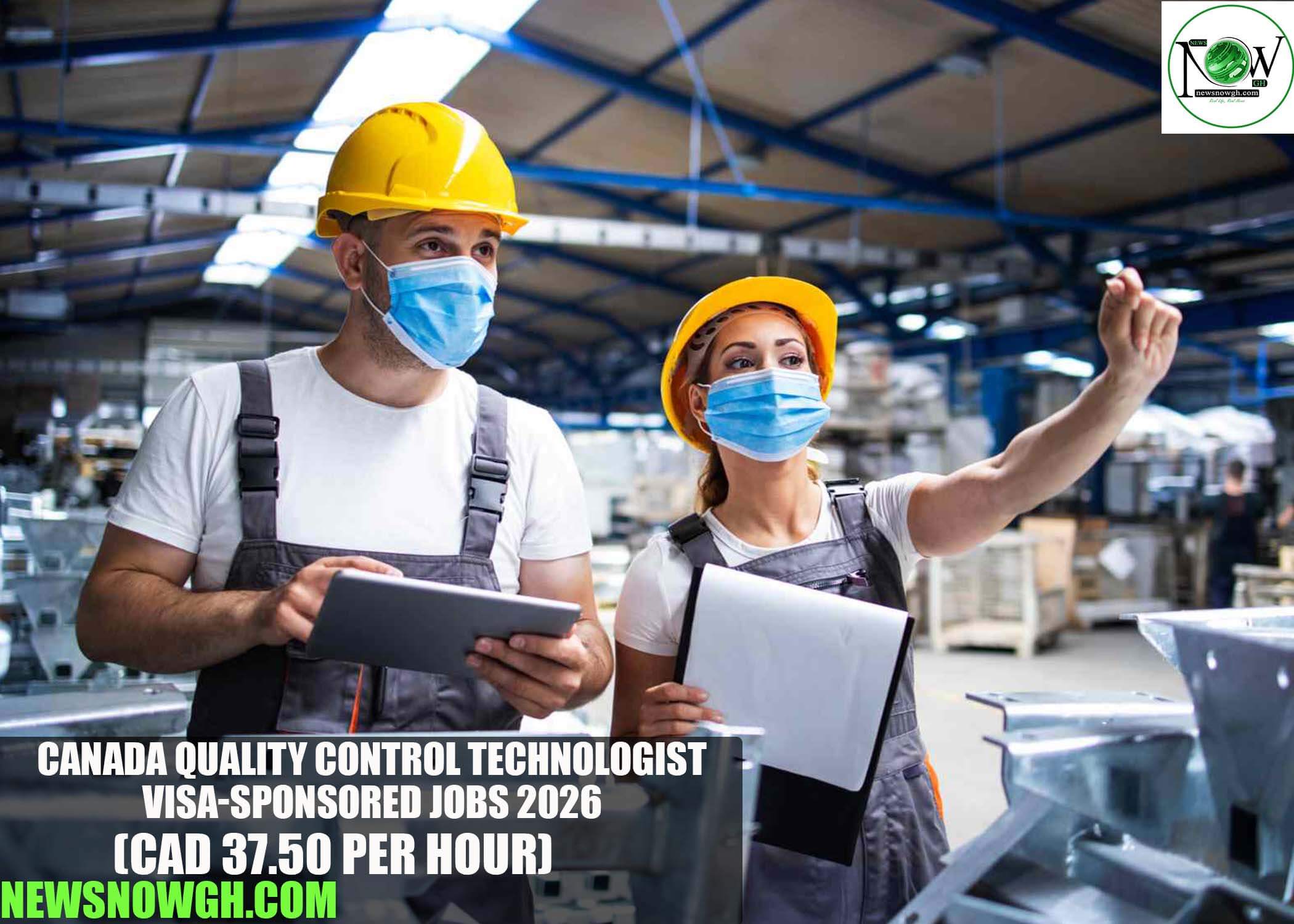 Canada Quality Control Technologist Visa-Sponsored Jobs